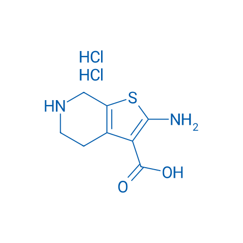 2-Amino-4,5,6,7-tetrahydrothieno[2,3-c]pyridine-3-carboxylic acid dihydrochloride 1g