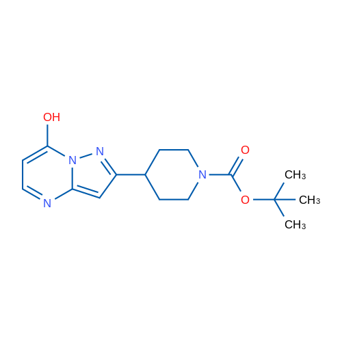 tert-Butyl 4-(7-hydroxypyrazolo[1,5-a]pyrimidin-2-yl)piperidine-1-carboxylate 1g