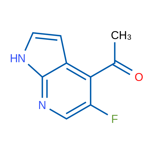 1-(5-Fluoro-1H-pyrrolo[2,3-b]pyridin-4-yl)ethanone 1g