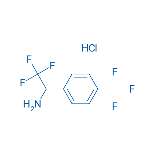 2,2,2-Trifluoro-1-(4-trifluoromethyl-phenyl)-ethylamine hydrochloride 250mg