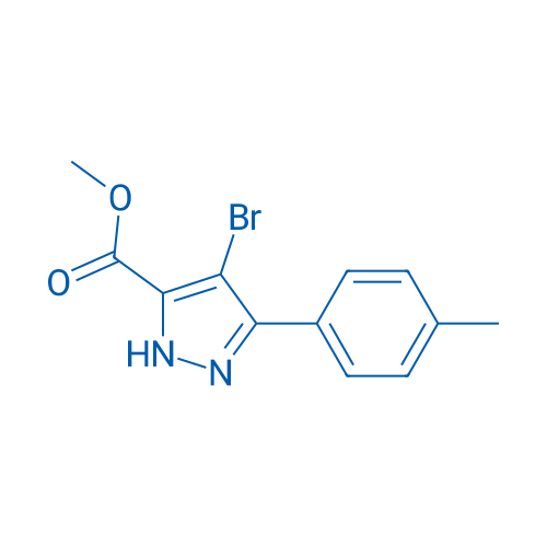 Methyl 4-bromo-3-(p-tolyl)-1H-pyrazole-5-carboxylate 1g