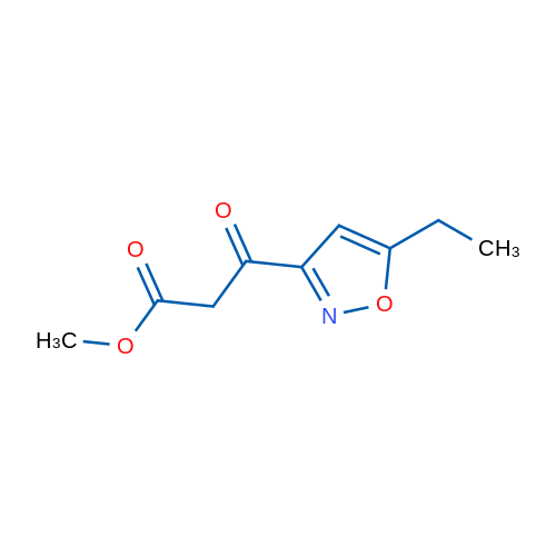 Methyl 3-(5-ethylisoxazol-3-yl)-3-oxopropanoate 1g