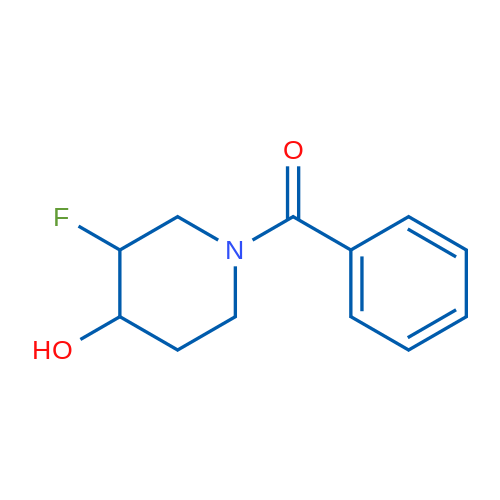 (3-Fluoro-4-hydroxypiperidin-1-yl)(phenyl)methanone 1g