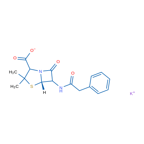 Potassium (5S)-3,3-dimethyl-7-oxo-6-(2-phenylacetamido)-4-thia-1-azabicyclo[3.2.0]heptane-2-carboxylate 5g