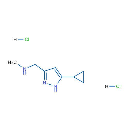 1-(5-Cyclopropyl-1H-pyrazol-3-yl)-N-methylmethanamine dihydrochloride 5g
