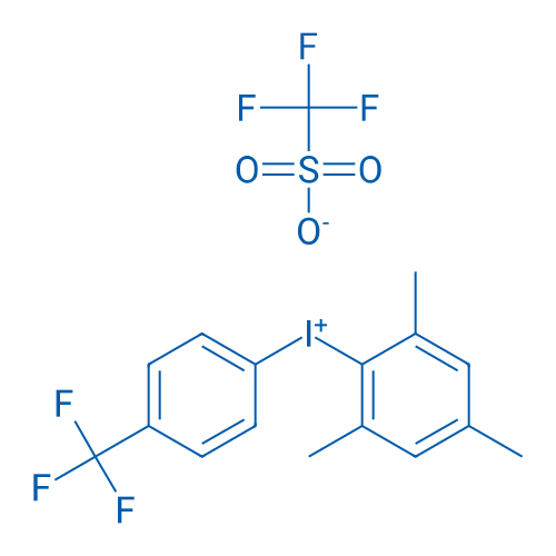 [4-(Trifluoromethyl)phenyl](2,4,6-trimethylphenyl)iodonium Trifluoromethanesulfonate 1g
