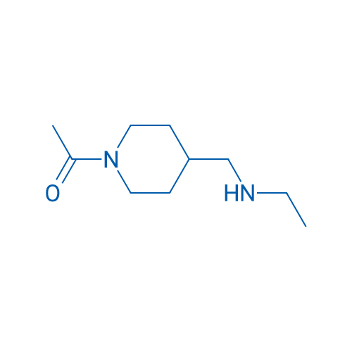 1-(4-((Ethylamino)methyl)piperidin-1-yl)ethanone 1g