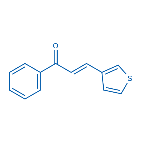 (E)-1-Phenyl-3-(thiophen-3-yl)prop-2-en-1-one 5mg