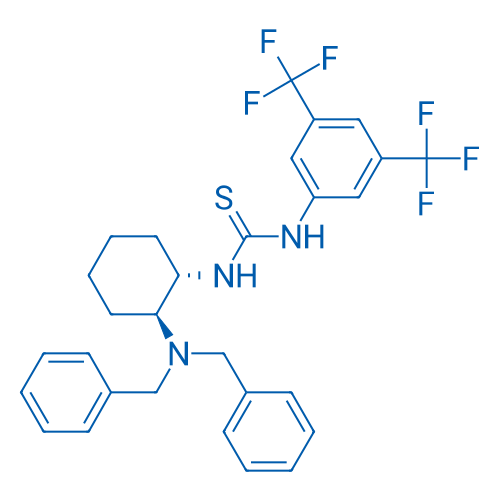 N-[(1S,2S)-2-[Bis(phenylmethyl)amino]cyclohexyl]-N'-[3,5-bis(trifluoromethyl)phenyl]thiourea 250mg