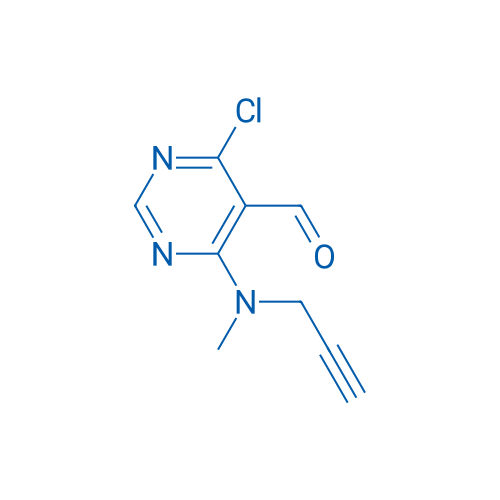 4-Chloro-6-[methyl(prop-2-yn-1-yl)amino]pyrimidine-5-carbaldehyde 1g