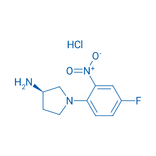 (R)-1-(4-Fluoro-2-nitrophenyl)pyrrolidin-3-amine hydrochloride 1g