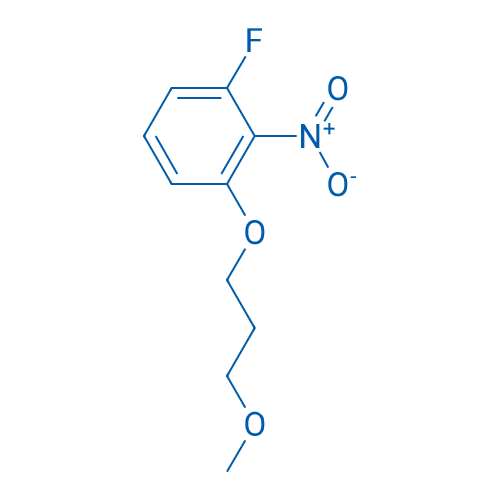 1-Fluoro-3-(3-methoxypropoxy)-2-nitrobenzene 1g
