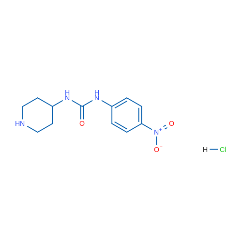 1-(4-Nitrophenyl)-3-(piperidin-4-yl)ureahydrochloride 1g