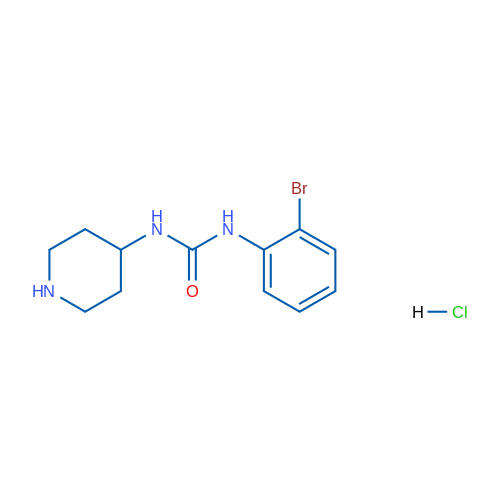 1-(2-Bromophenyl)-3-(piperidin-4-yl)ureahydrochloride 1g