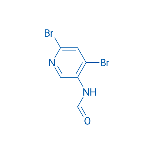 N-(4,6-Dibromopyridin-3-yl)formamide 1g