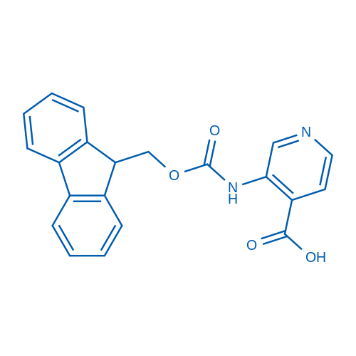 3-((((9H-Fluoren-9-yl)methoxy)carbonyl)amino)isonicotinic acid 1g