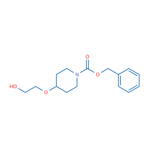 Benzyl 4-(2-hydroxyethoxy)piperidine-1-carboxylate 1g
