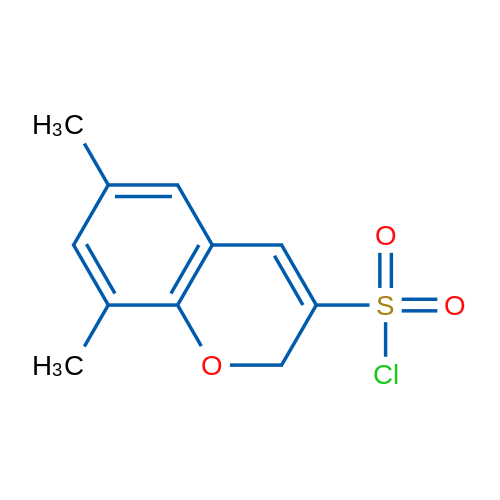 6,8-Dimethyl-2H-chromene-3-sulfonyl chloride 1g
