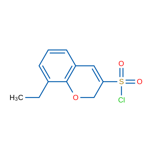 8-Ethyl-2H-chromene-3-sulfonyl chloride 1g