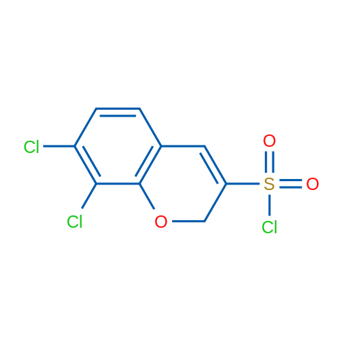 7,8-Dichloro-2H-chromene-3-sulfonyl chloride 1g