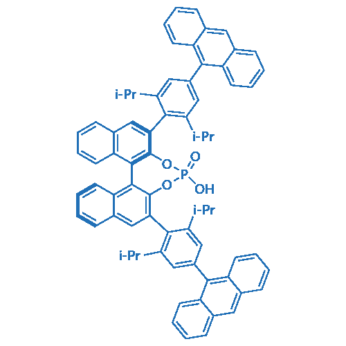 (11bR)-2,6-Bis(4-(anthracen-9-yl)-2,6-diisopropylphenyl)-4-hydroxydinaphtho[2,1-d:1',2'-f][1,3,2]dioxaphosphepine 4-oxide 100mg