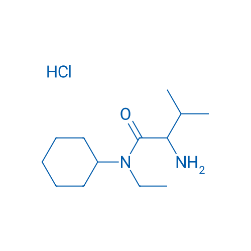 2-Amino-N-cyclohexyl-N-ethyl-3-methylbutanamide hydrochloride 1g