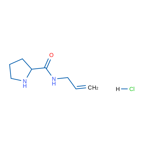 N-Allylpyrrolidine-2-carboxamide hydrochloride 1g