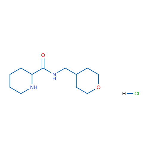 N-((Tetrahydro-2H-pyran-4-yl)methyl)piperidine-2-carboxamide hydrochloride 5g