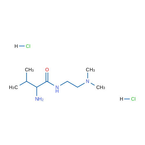 2-Amino-N-(2-(dimethylamino)ethyl)-3-methylbutanamide dihydrochloride 1g