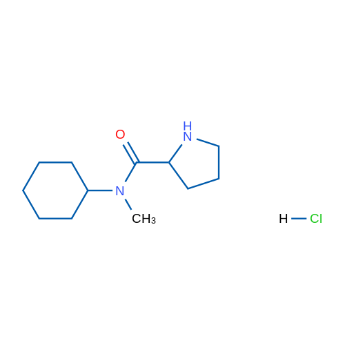 N-Cyclohexyl-N-methylpyrrolidine-2-carboxamide hydrochloride 5g
