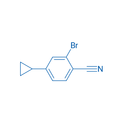 2-Bromo-4-cyclopropylbenzonitrile 250mg