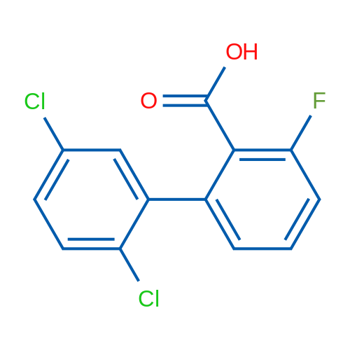 2',5'-Dichloro-3-fluoro-[1,1'-biphenyl]-2-carboxylic acid 5g