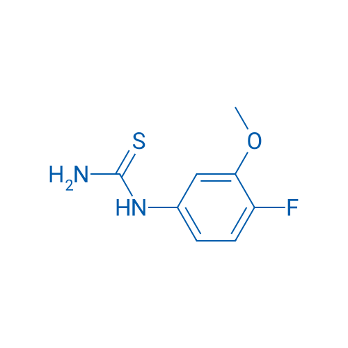 1-(4-Fluoro-3-methoxyphenyl)thiourea 1g