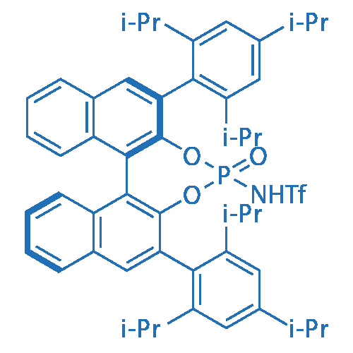 (11bR)-1,1,1-Trifluoro-N-(4-oxido-2,6-bis(2,4,6-triisopropylphenyl)dinaphtho[2,1-d:1',2'-f][1,3,2]dioxaphosphepin-4-yl)methanesulfonamide 25mg