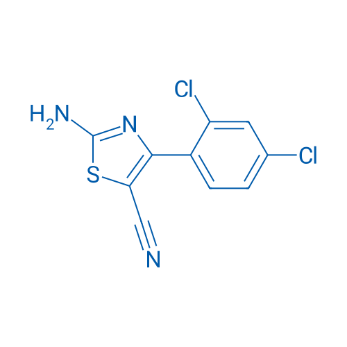 2-Amino-4-(2,4-dichlorophenyl)thiazole-5-carbonitrile 1g