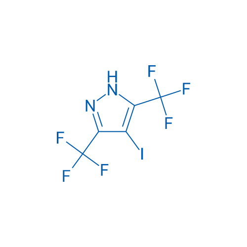 4-Iodo-3,5-Bis(trifluoromethyl)-1H-pyrazole 100mg