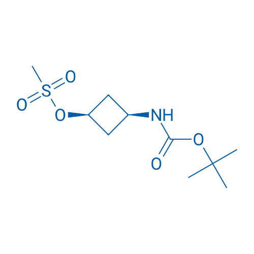 cis-tert-butyl N-[3-(methanesulfonyloxy)cyclobutyl]carbamate 5g
