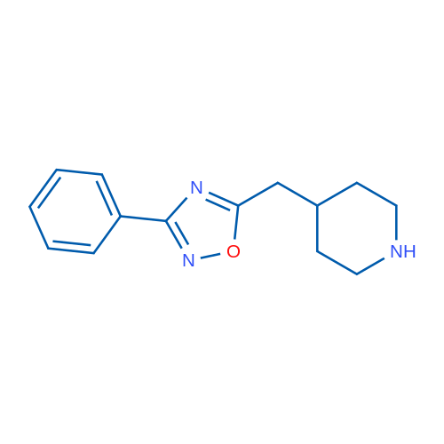3-Phenyl-5-(piperidin-4-ylmethyl)-1,2,4-oxadiazole 100mg