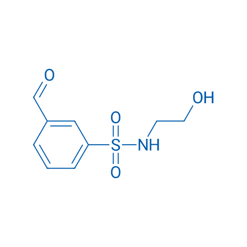 3-Formyl-N-(2-hydroxyethyl)benzenesulfonamide 1g