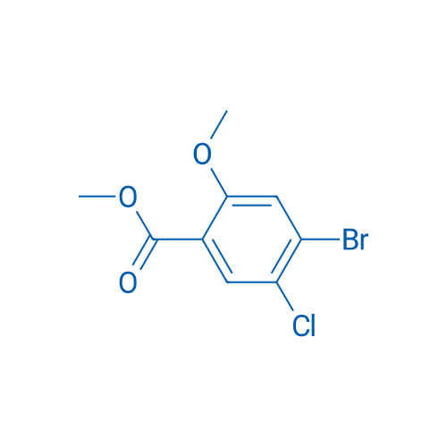 Methyl 4-bromo-5-chloro-2-methoxybenzoate 1g