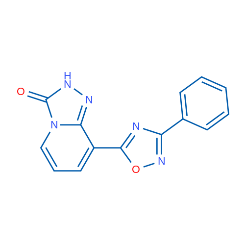 8-(3-Phenyl-1,2,4-oxadiazol-5-yl)-2H,3H-[1,2,4]triazolo[4,3-a]pyridin-3-one 1g