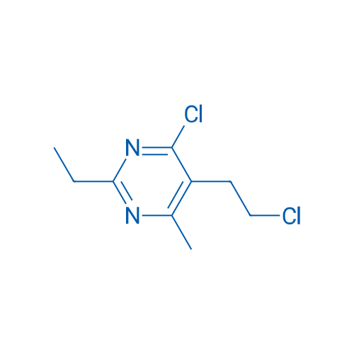 4-Chloro-5-(2-chloro-ethyl)-2-ethyl-6-methyl-pyrimidine 1g