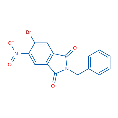 2-Benzyl-5-bromo-6-nitroisoindoline-1,3-dione 1g