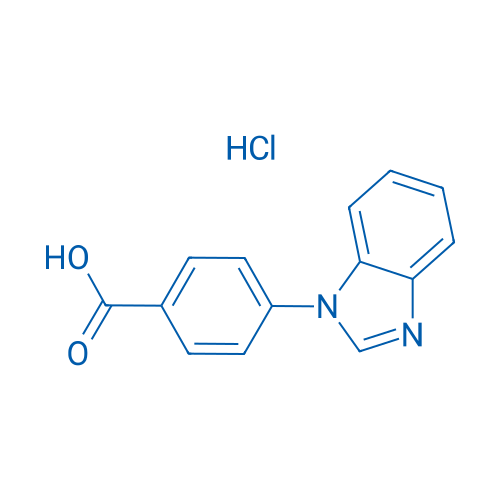 4-(1H-Benzo[d]imidazol-1-yl)benzoic acid hydrochloride 100mg