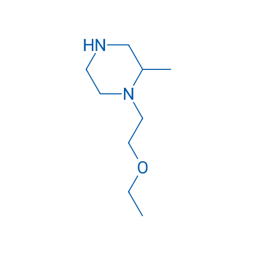 1-(2-Ethoxyethyl)-2-methylpiperazine 250mg