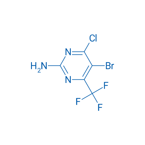 5-Bromo-4-chloro-6-(trifluoromethyl)pyrimidin-2-amine 1g