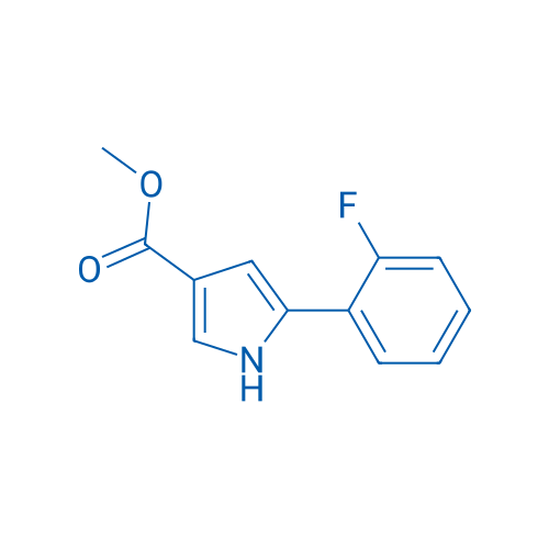 Methyl 5-(2-fluorophenyl)-1H-pyrrole-3-carboxylate 1g