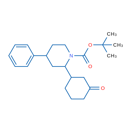 tert-Butyl 2-(3-oxocyclohexyl)-4-phenylpiperidine-1-carboxylate 1g