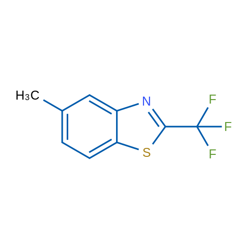 5-Methyl-2-(trifluoromethyl)benzo[d]thiazole 1g