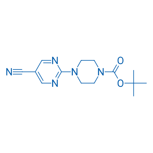tert-Butyl 4-(5-cyanopyrimidin-2-yl)piperazine-1-carboxylate 5g